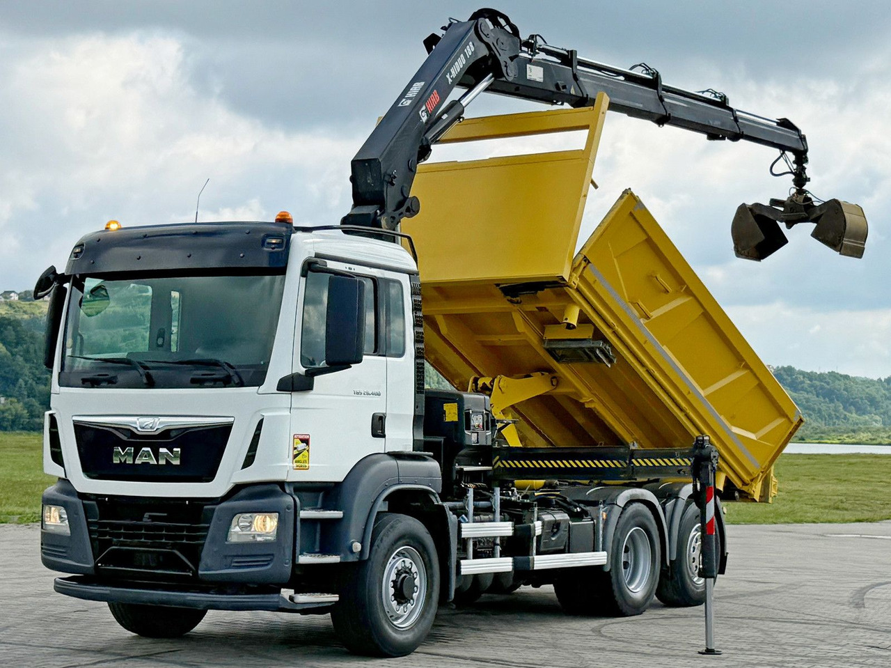 MAN TGS 26.400 * HIAB X-HIDUO 188 E-3 + FUNK * 6x4 - Crane truck: picture 3 MAN TGS 26.400 * HIAB X-HIDUO 188 E-3 + FUNK * 6x4 - Crane truck: picture 3