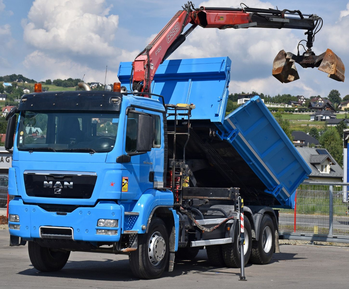 MAN TGS 26.400 Kipper 4,60m*PK F130A.22 + FUNK/6x4 MAN TGS 26.400 Kipper 4,60m*FASS F130A.22 + FUNK/6x4 - Crane truck, Tipper: picture 3 MAN TGS 26.400 Kipper 4,60m*PK F130A.22 + FUNK/6x4 MAN TGS 26.400 Kipper 4,60m*FASS F130A.22 + FUNK/6x4 - Crane truck, Tipper: picture 3