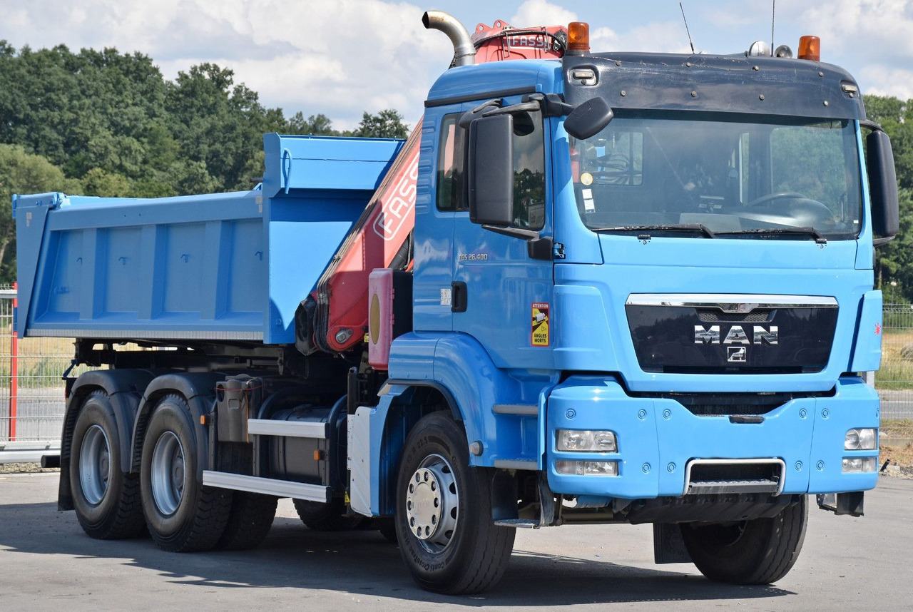 MAN TGS 26.400 Kipper 4,60m*PK F130A.22 + FUNK/6x4 MAN TGS 26.400 Kipper 4,60m*FASS F130A.22 + FUNK/6x4 - Crane truck, Tipper: picture 4 MAN TGS 26.400 Kipper 4,60m*PK F130A.22 + FUNK/6x4 MAN TGS 26.400 Kipper 4,60m*FASS F130A.22 + FUNK/6x4 - Crane truck, Tipper: picture 4