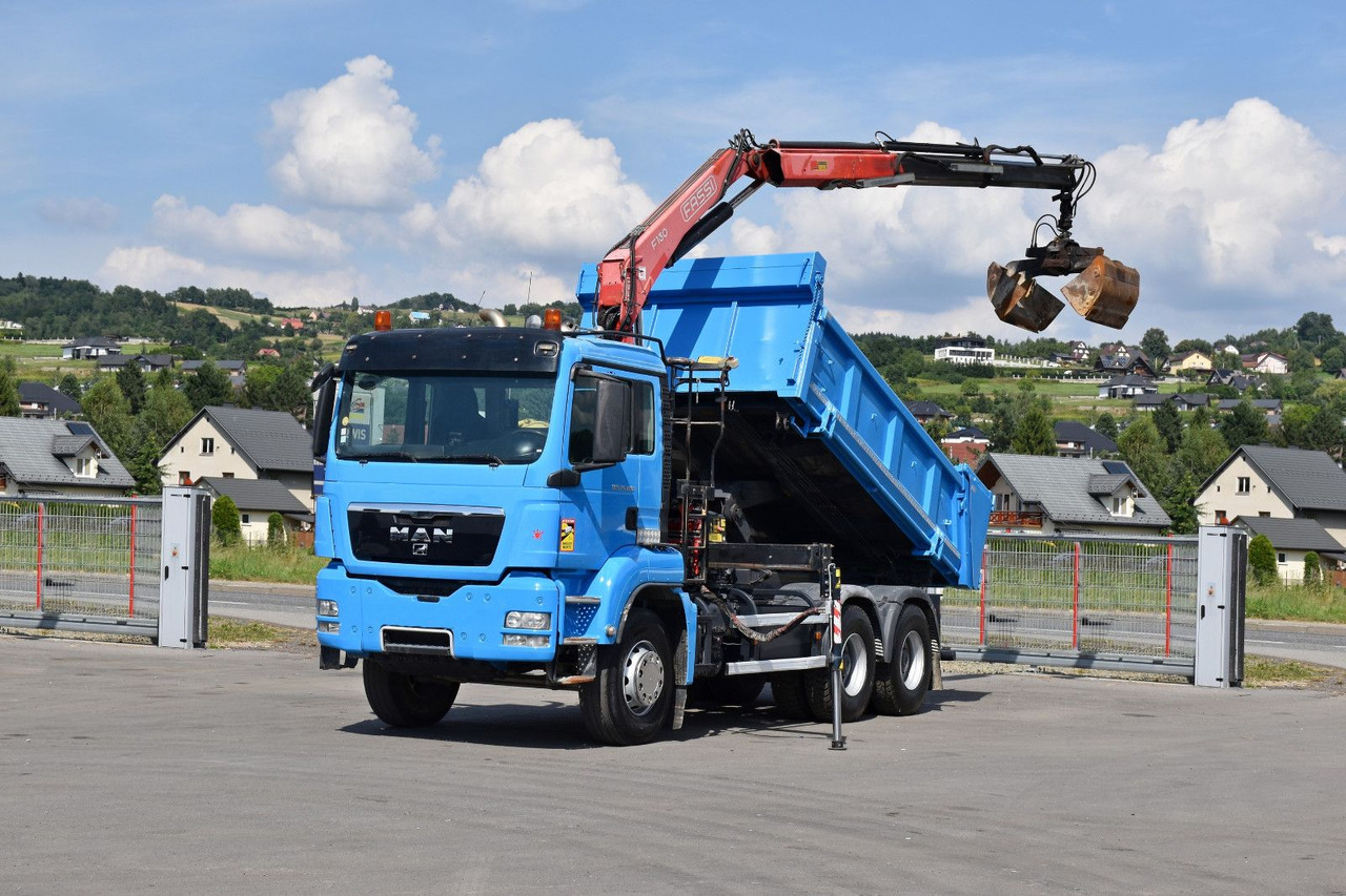 MAN TGS 26.400 Kipper 4,60m*PK F130A.22 + FUNK/6x4 MAN TGS 26.400 Kipper 4,60m*FASS F130A.22 + FUNK/6x4 - Crane truck, Tipper: picture 2 MAN TGS 26.400 Kipper 4,60m*PK F130A.22 + FUNK/6x4 MAN TGS 26.400 Kipper 4,60m*FASS F130A.22 + FUNK/6x4 - Crane truck, Tipper: picture 2