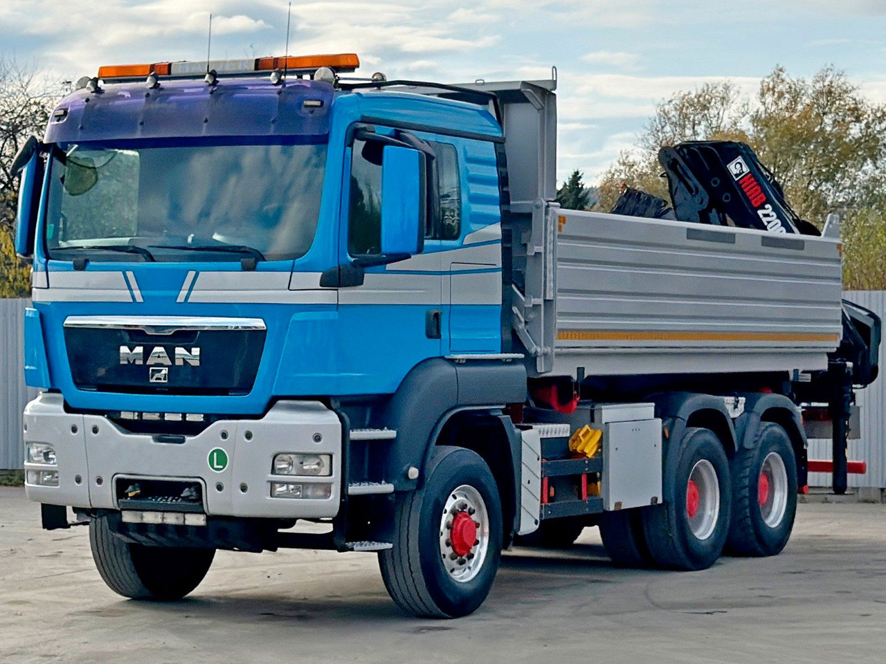 MAN TGS 26.480 * HIAB 220 - C5 + FUNK / 6x6 - Tipper, Crane truck: picture 4 MAN TGS 26.480 * HIAB 220 - C5 + FUNK / 6x6 - Tipper, Crane truck: picture 4
