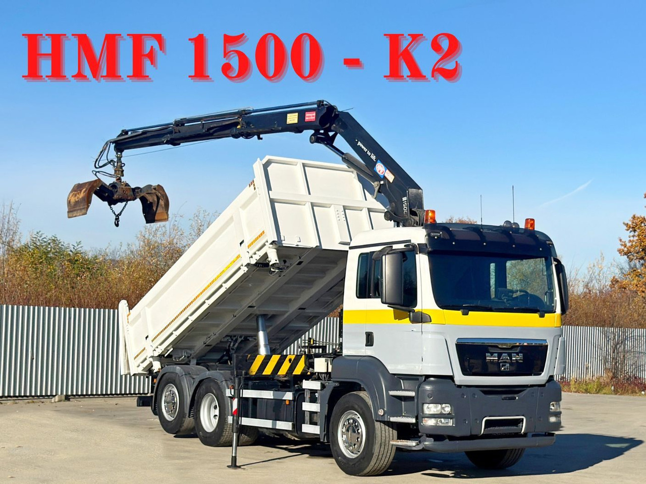 MAN TGS 28.320 * HMF 1500 - K2 * TOPZUSTAND - Crane truck: picture 1 MAN TGS 28.320 * HMF 1500 - K2 * TOPZUSTAND - Crane truck: picture 1