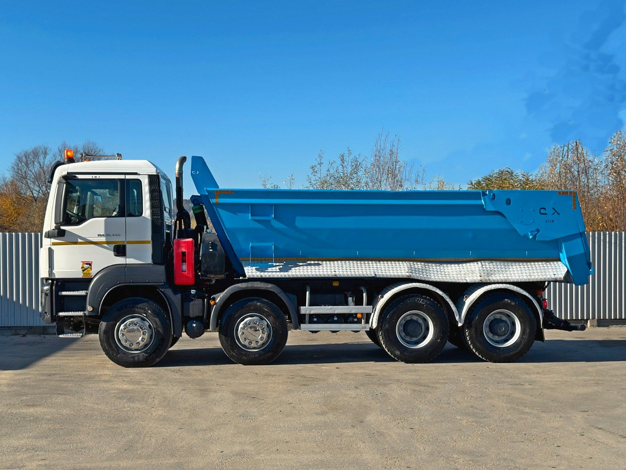 MAN TGS 35.440 * KIPPER WANNA * 8x4 * TOP - Tipper, Crane truck: picture 5 MAN TGS 35.440 * KIPPER WANNA * 8x4 * TOP - Tipper, Crane truck: picture 5