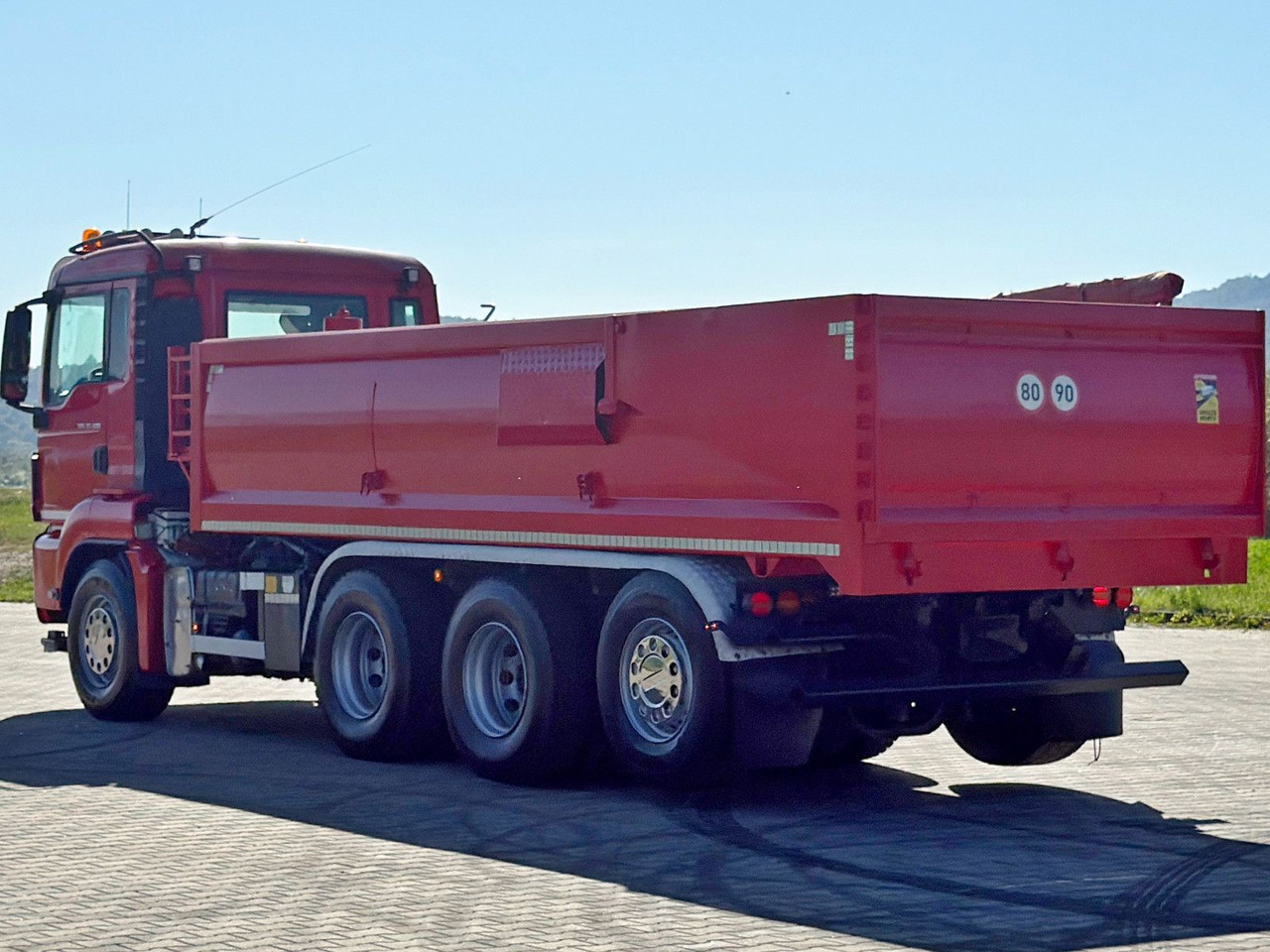 Tipper MAN TGS 35.480 * KIPPER 6,30 m * 8x4: picture 6