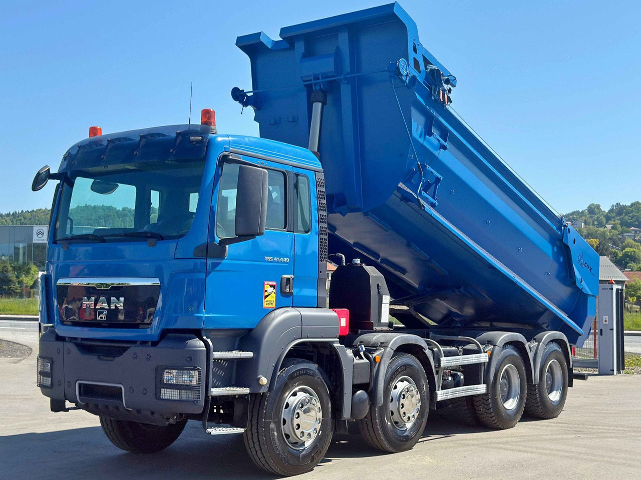 MAN TGS 41.440 * KIPPER * 8x4 * TOPZUSTAND - Tipper, Crane truck: picture 3 MAN TGS 41.440 * KIPPER * 8x4 * TOPZUSTAND - Tipper, Crane truck: picture 3