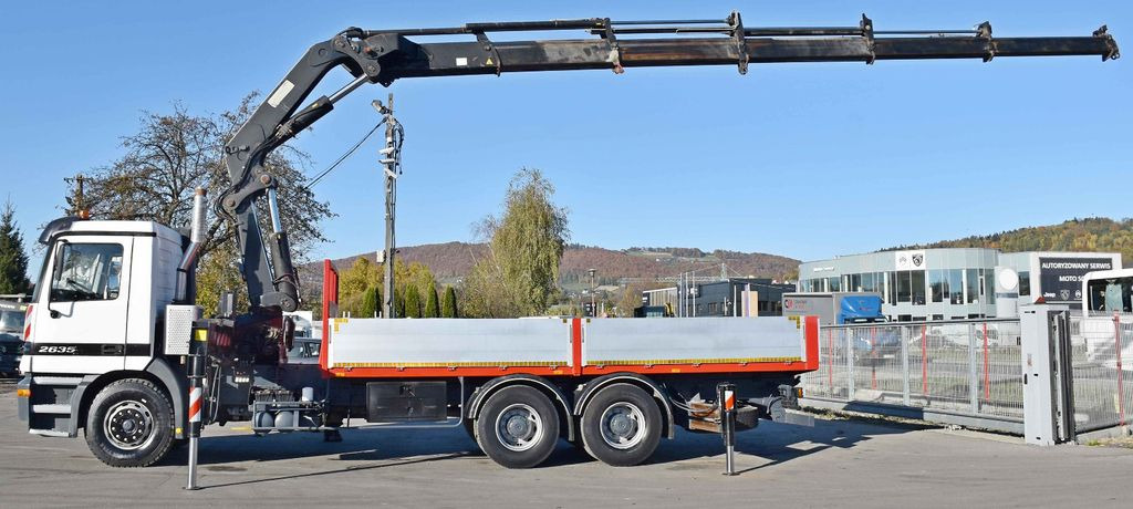 Mercedes-Benz ACTROS 2635 Pritsche 6,40m + HIAB 400 E-5 + FUNK - Crane truck: picture 5 Mercedes-Benz ACTROS 2635 Pritsche 6,40m + HIAB 400 E-5 + FUNK - Crane truck: picture 5