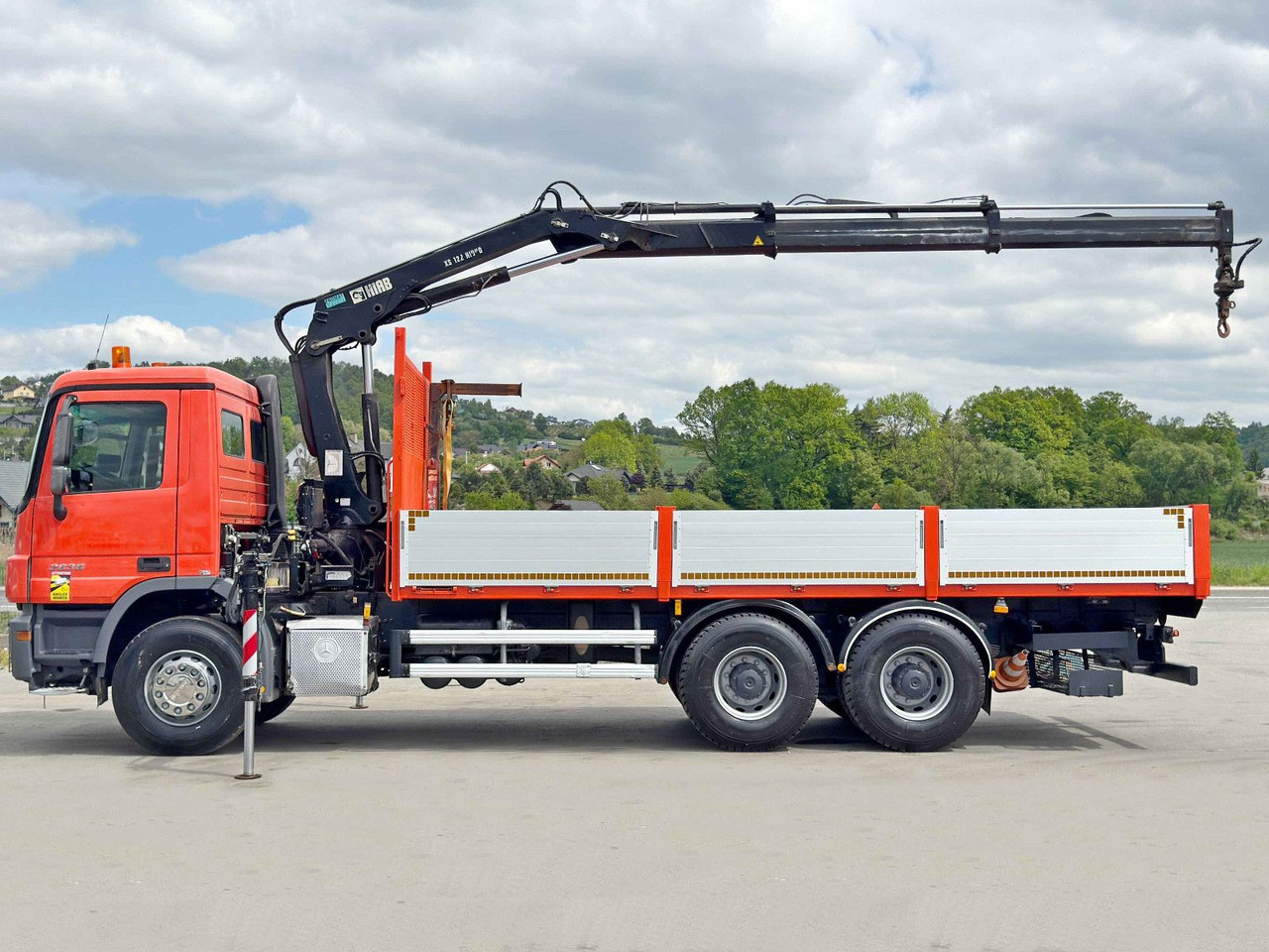 Mercedes-Benz ACTROS 2636*HIAB 122 BS-2 HIDUO + FUNK/6x4 * TOP - Crane truck: picture 5 Mercedes-Benz ACTROS 2636*HIAB 122 BS-2 HIDUO + FUNK/6x4 * TOP - Crane truck: picture 5
