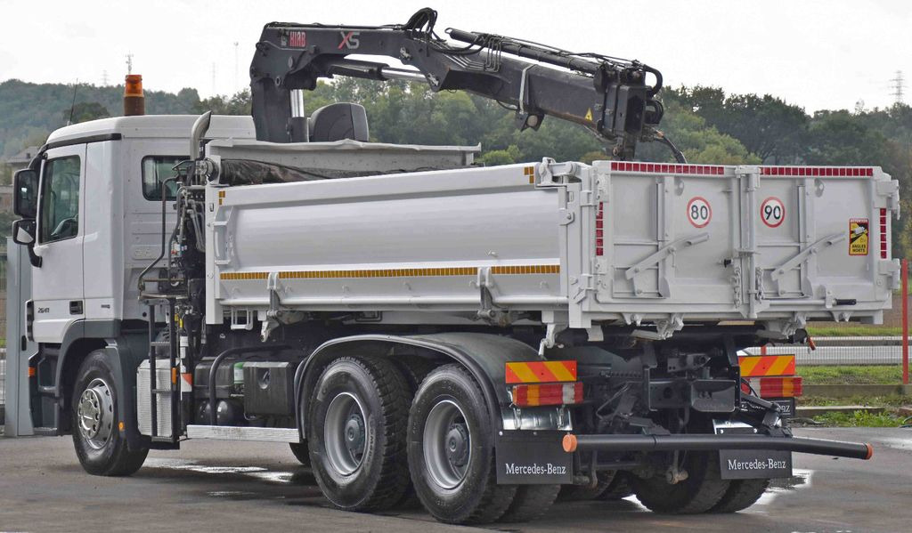 Mercedes-Benz ACTROS 2641 * HIAB 144 B-2 DUO * 6x4 *TOPZUSTAND - Tipper, Crane truck: picture 5 Mercedes-Benz ACTROS 2641 * HIAB 144 B-2 DUO * 6x4 *TOPZUSTAND - Tipper, Crane truck: picture 5