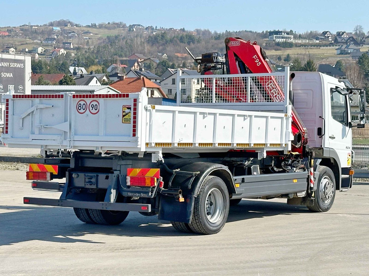 Mercedes-Benz ATEGO 1524 Kipper 4,35 m* FASSI F95A.21* TOP - Crane truck: picture 5 Mercedes-Benz ATEGO 1524 Kipper 4,35 m* FASSI F95A.21* TOP - Crane truck: picture 5