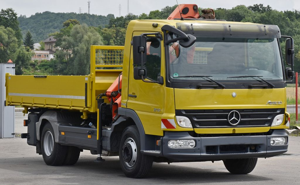 Mercedes-Benz ATEGO 818 * KIPPER 4,05m + PK 6501A * TOP Mercedes-Benz ATEGO 818 * KIPPER 4,05m + PK 6501A * TOP - Crane truck, Tipper: picture 3 Mercedes-Benz ATEGO 818 * KIPPER 4,05m + PK 6501A * TOP Mercedes-Benz ATEGO 818 * KIPPER 4,05m + PK 6501A * TOP - Crane truck, Tipper: picture 3
