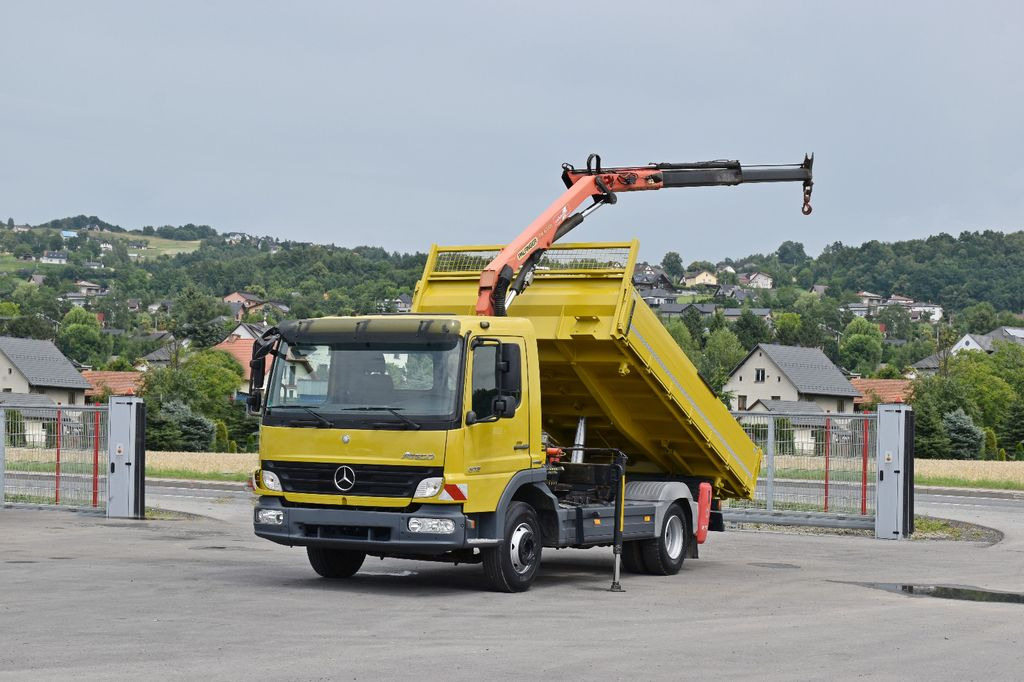 Mercedes-Benz ATEGO 818 * KIPPER 4,05m + PK 6501A * TOP Mercedes-Benz ATEGO 818 * KIPPER 4,05m + PK 6501A * TOP - Crane truck, Tipper: picture 2 Mercedes-Benz ATEGO 818 * KIPPER 4,05m + PK 6501A * TOP Mercedes-Benz ATEGO 818 * KIPPER 4,05m + PK 6501A * TOP - Crane truck, Tipper: picture 2