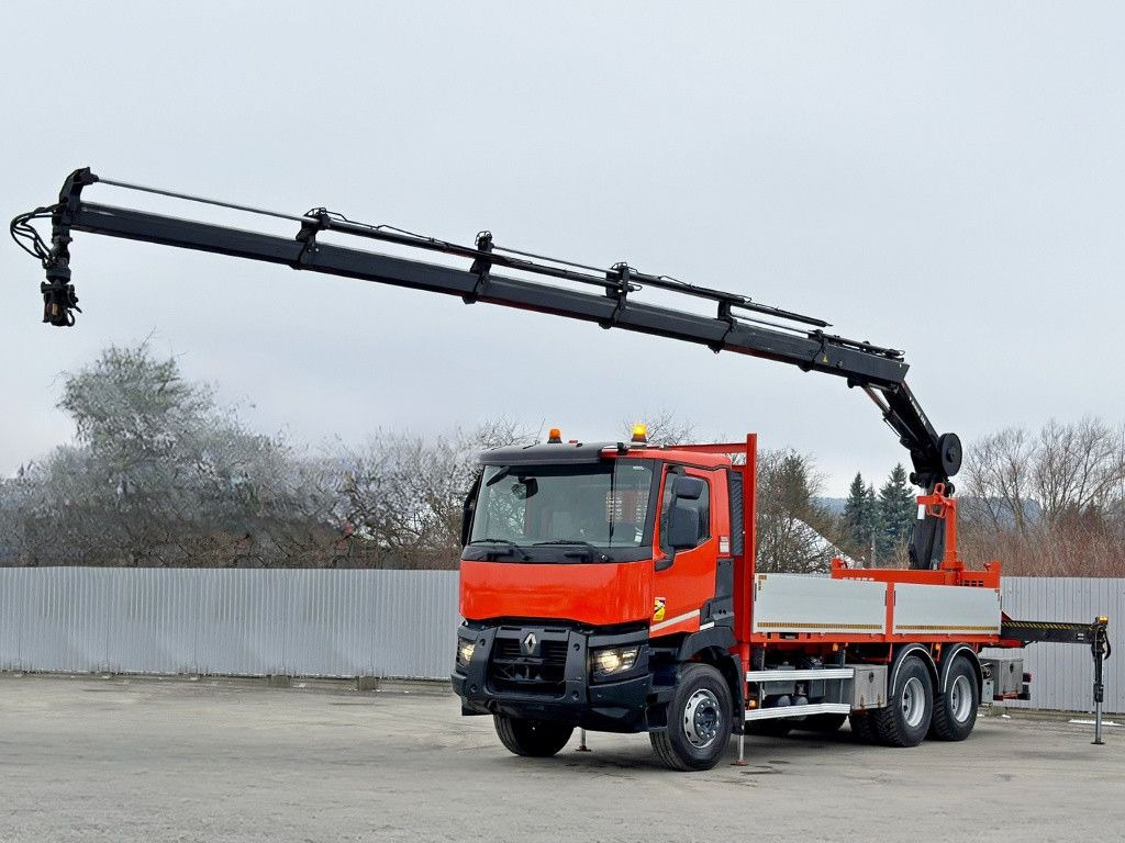 Renault C 430 *HIAB X - HIPRO 188 ES - 5 + FUNK* 6x4 - Crane truck: picture 2 Renault C 430 *HIAB X - HIPRO 188 ES - 5 + FUNK* 6x4 - Crane truck: picture 2