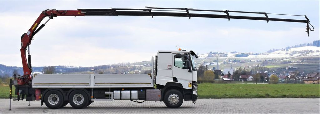 Renault C 460 * HMF 1510 K6 + FUNK * 6x4 Renault C 460 * HMF 1510 K6 + FUNK * 6x4 - Crane truck, Dropside/ Flatbed truck: picture 5 Renault C 460 * HMF 1510 K6 + FUNK * 6x4 Renault C 460 * HMF 1510 K6 + FUNK * 6x4 - Crane truck, Dropside/ Flatbed truck: picture 5