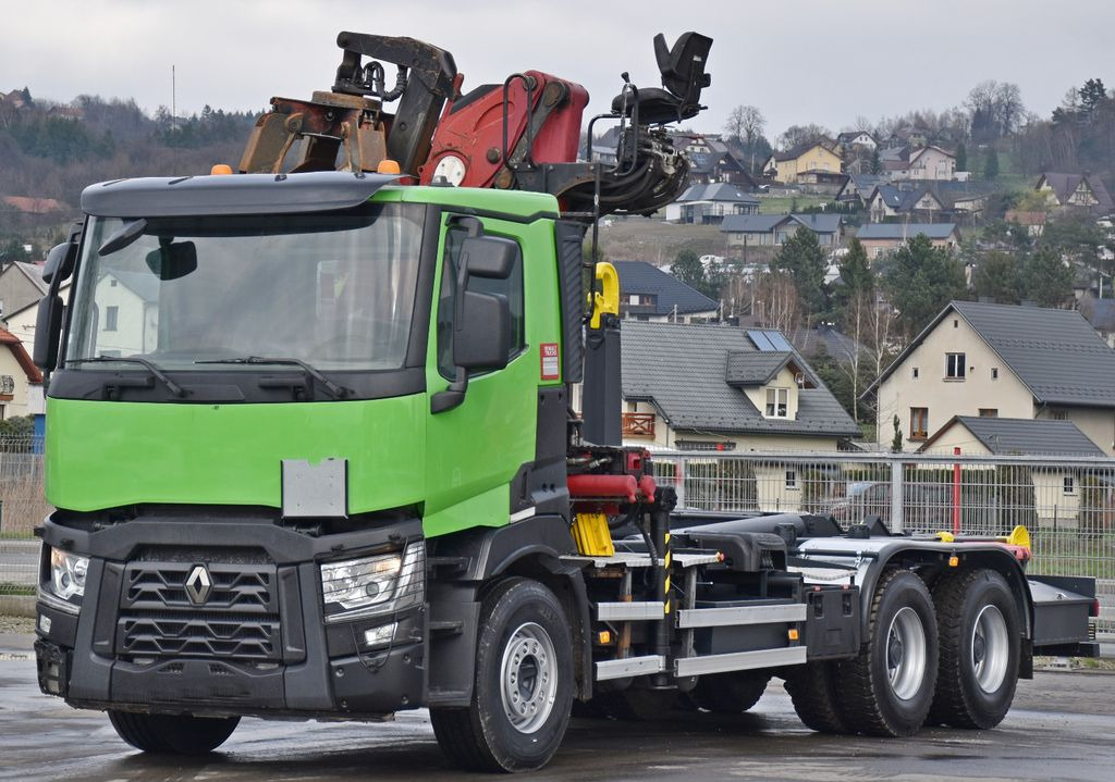 Renault C430* ABROLLKIPPER *LIV 170Z 78 * 6x4 Renault C430* ABROLLKIPPER *LIV 170Z 78 * 6x4 - Hook lift truck, Crane truck: picture 4 Renault C430* ABROLLKIPPER *LIV 170Z 78 * 6x4 Renault C430* ABROLLKIPPER *LIV 170Z 78 * 6x4 - Hook lift truck, Crane truck: picture 4