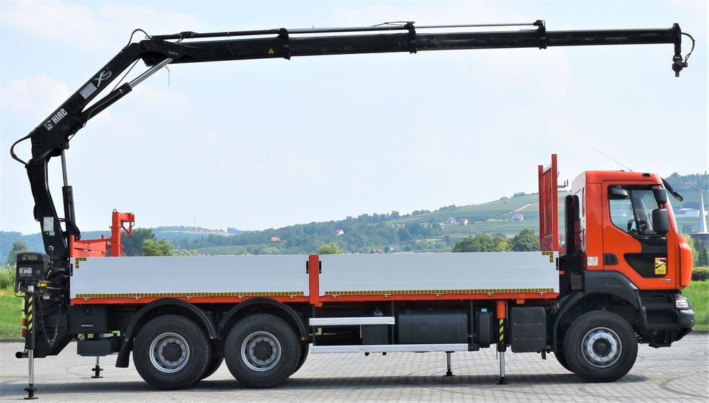 Renault KERAX 410 * HIAB 144 B-3 HIDUO / 6x4 * TOP Renault KERAX 410 * HIAB 144 B-3 HIDUO / 6x4 * TOP - Crane truck, Dropside/ Flatbed truck: picture 5 Renault KERAX 410 * HIAB 144 B-3 HIDUO / 6x4 * TOP Renault KERAX 410 * HIAB 144 B-3 HIDUO / 6x4 * TOP - Crane truck, Dropside/ Flatbed truck: picture 5
