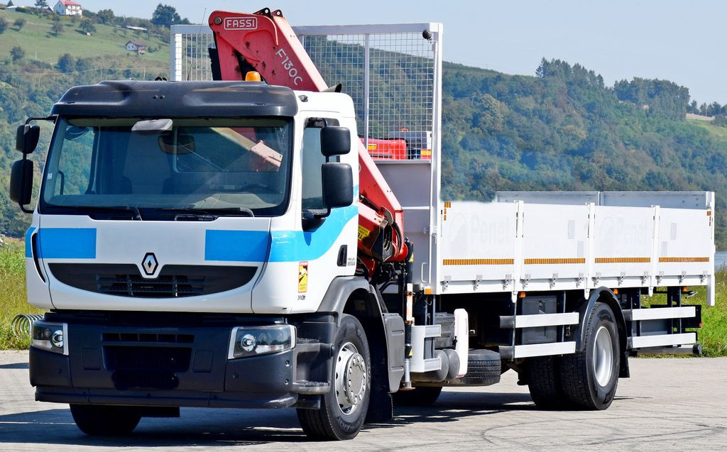 Renault Premium 310 DXI* FASSI F130AC.23+FUNK* TOP Renault Premium 310 DXI* FASSI F130AC.23+FUNK* TOP - Crane truck, Dropside/ Flatbed truck: picture 3 Renault Premium 310 DXI* FASSI F130AC.23+FUNK* TOP Renault Premium 310 DXI* FASSI F130AC.23+FUNK* TOP - Crane truck, Dropside/ Flatbed truck: picture 3