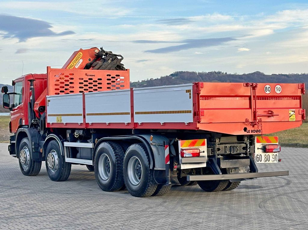 Tipper, Crane truck Scania P 400 Kipper 6,80 m * PK 33002-EH D + FUNK * 8x4: picture 7 Tipper, Crane truck Scania P 400 Kipper 6,80 m * PK 33002-EH D + FUNK * 8x4: picture 7