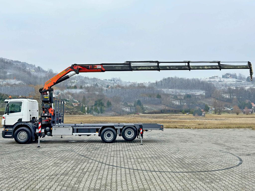 Scania P 420* PLATFORM 6,80m * PK 29002+FUNK * TOP - Crane truck, Dropside/ Flatbed truck: picture 5 Scania P 420* PLATFORM 6,80m * PK 29002+FUNK * TOP - Crane truck, Dropside/ Flatbed truck: picture 5