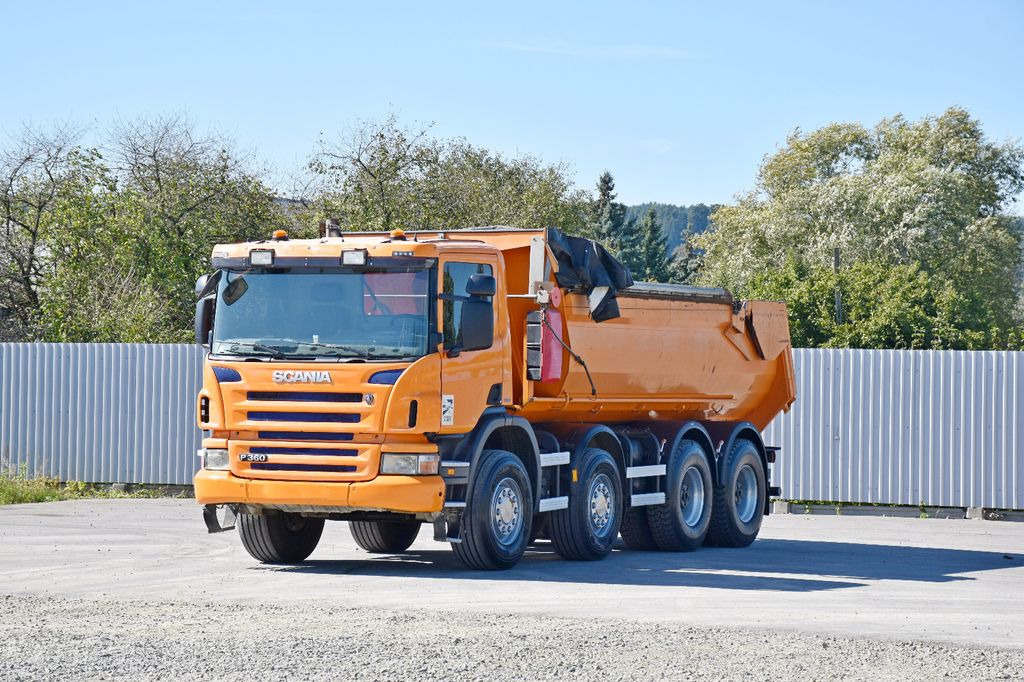 Scania P360 Kipper * 8x4 * TOPZUSTAND ! Scania P360 Kipper * 8x4 * TOPZUSTAND ! - Tipper: picture 1 Scania P360 Kipper * 8x4 * TOPZUSTAND ! Scania P360 Kipper * 8x4 * TOPZUSTAND ! - Tipper: picture 1