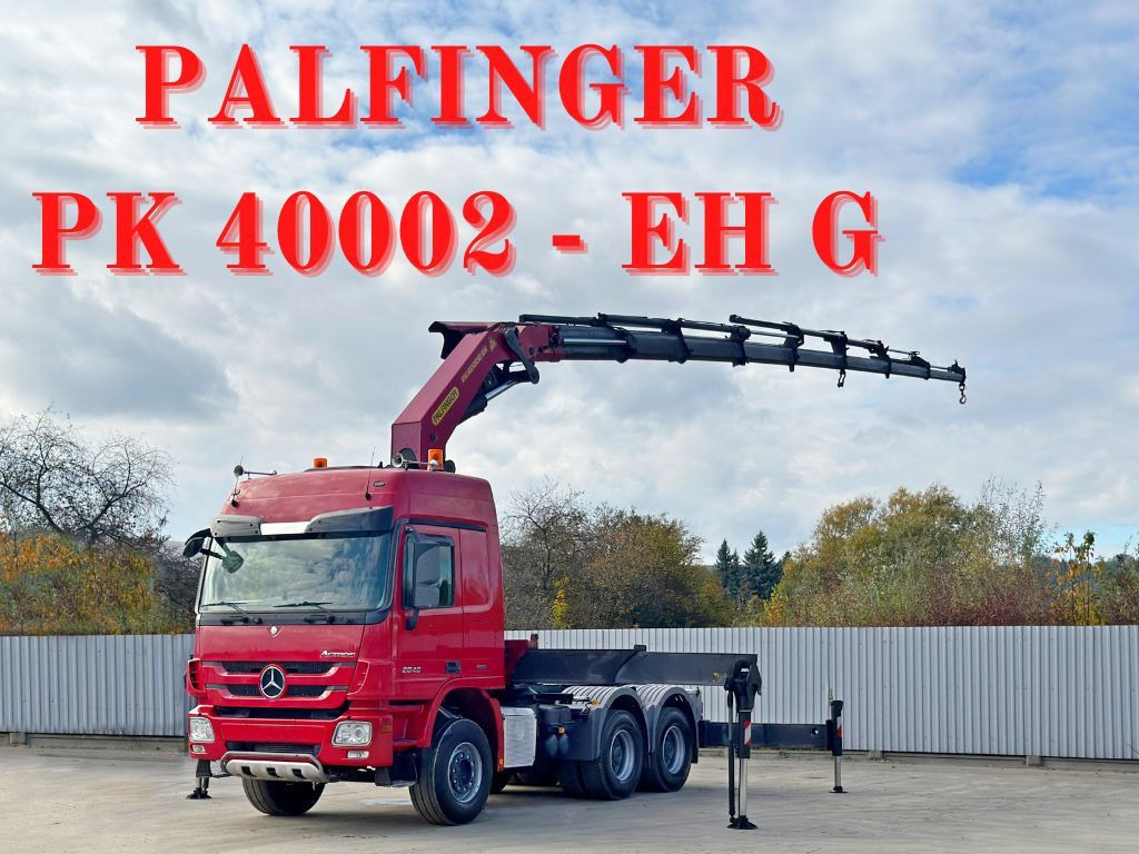 Mercedes-Benz ACTROS 2646 * PK 40002 - EH G + FUNK / 6x4 * TOP - Tractor unit: picture 1 Mercedes-Benz ACTROS 2646 * PK 40002 - EH G + FUNK / 6x4 * TOP - Tractor unit: picture 1