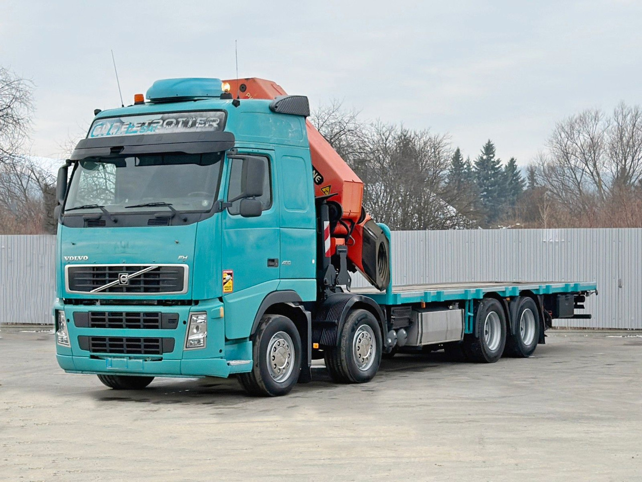 Volvo FH 480 Pritsche 7,50 * PK 10002 * TOPZUSTAND - Crane truck: picture 4 Volvo FH 480 Pritsche 7,50 * PK 10002 * TOPZUSTAND - Crane truck: picture 4