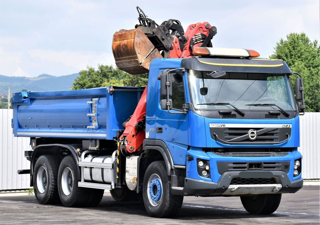 Volvo FMX 370 Kipper 4,90m *EPSILON Q150Z/FUNK*6x4 - Tipper, Crane truck: picture 4 Volvo FMX 370 Kipper 4,90m *EPSILON Q150Z/FUNK*6x4 - Tipper, Crane truck: picture 4