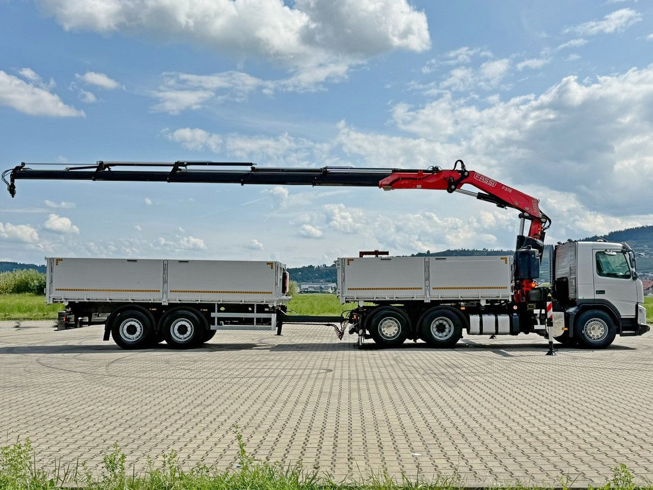 Crane truck Volvo FMX 420* FASSI F275.2.25 + FUNK + Anhänger / TOP: picture 6