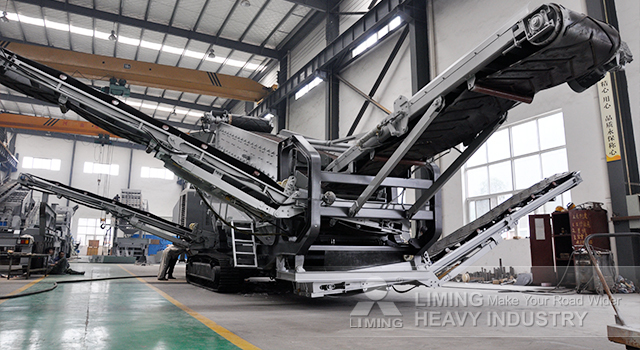 Screener Liming 100-150 tph Mobile Screening Plant Mobile Vibrating Screen: picture 6