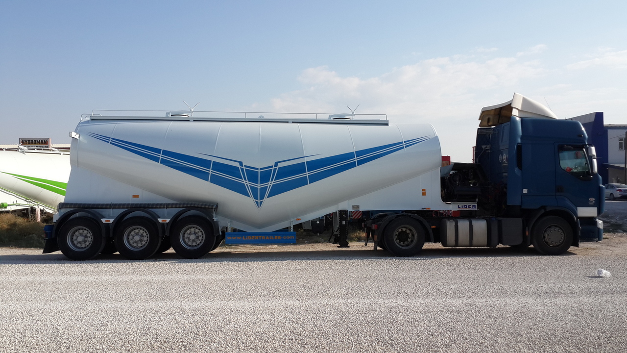 Tank semi-trailer for transportation of cement LIDER 2024 MODEL NEW CEMENT TANKER: picture 10