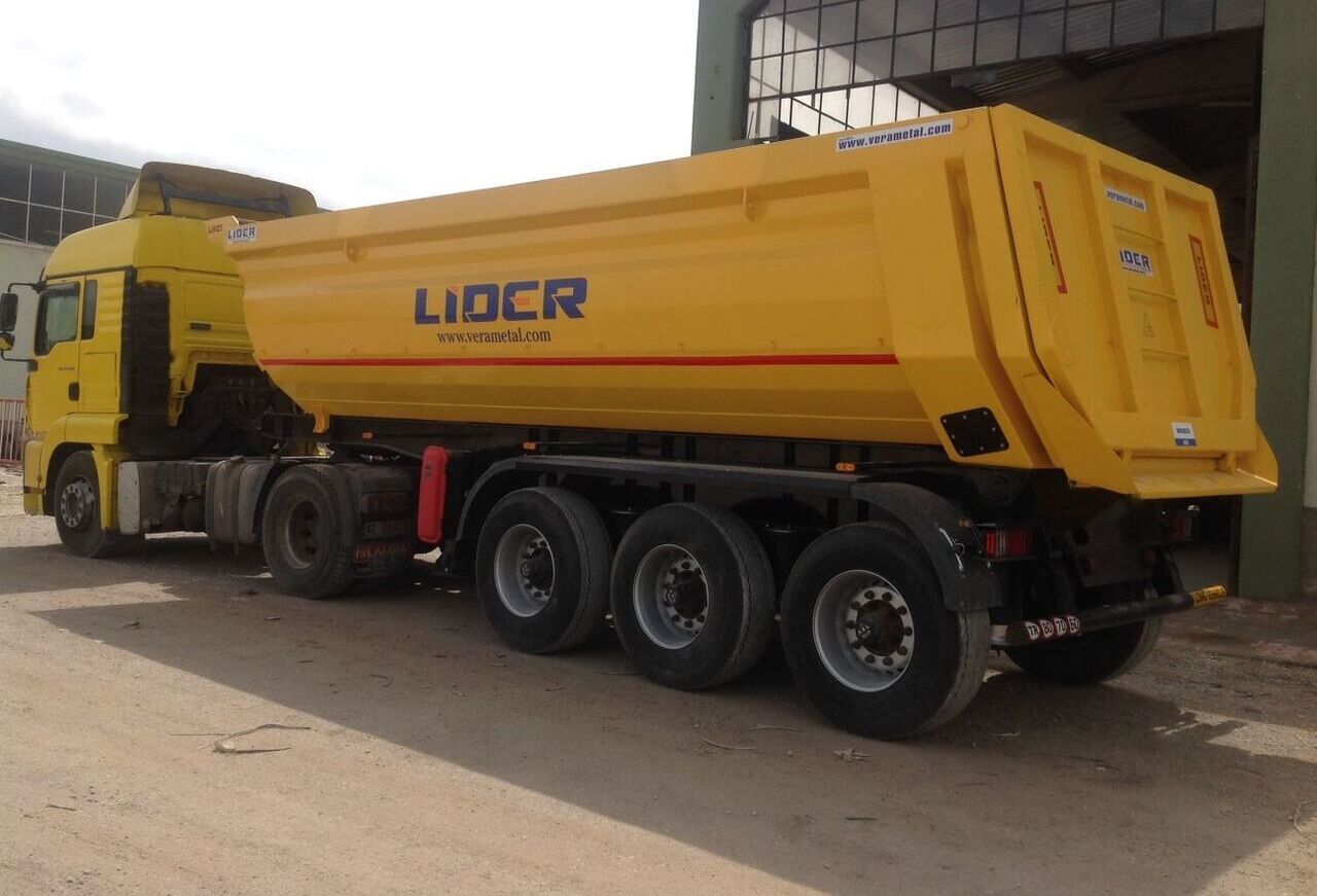 Tipper semi-trailer LIDER 2024 NEW READY IN STOCKS DIRECTLY FROM MANUFACTURER COMPANY AVAILABLE: picture 9 Tipper semi-trailer LIDER 2024 NEW READY IN STOCKS DIRECTLY FROM MANUFACTURER COMPANY AVAILABLE: picture 9
