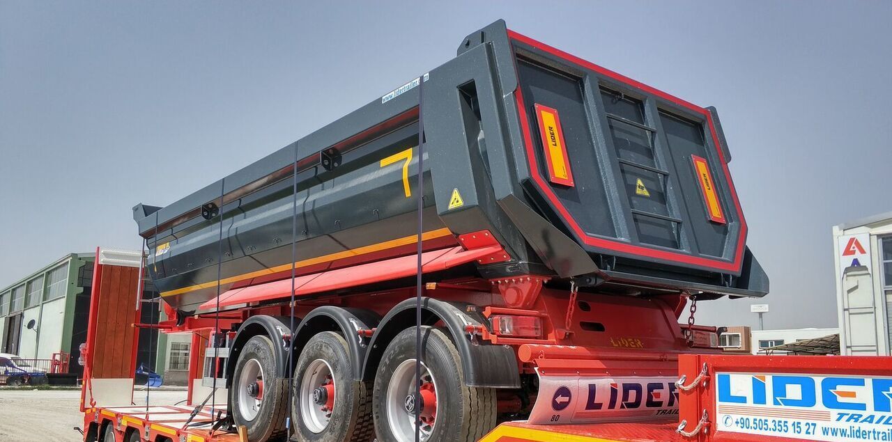 Tipper semi-trailer LIDER 2024 NEW READY IN STOCKS DIRECTLY FROM MANUFACTURER COMPANY AVAILABLE: picture 6 Tipper semi-trailer LIDER 2024 NEW READY IN STOCKS DIRECTLY FROM MANUFACTURER COMPANY AVAILABLE: picture 6