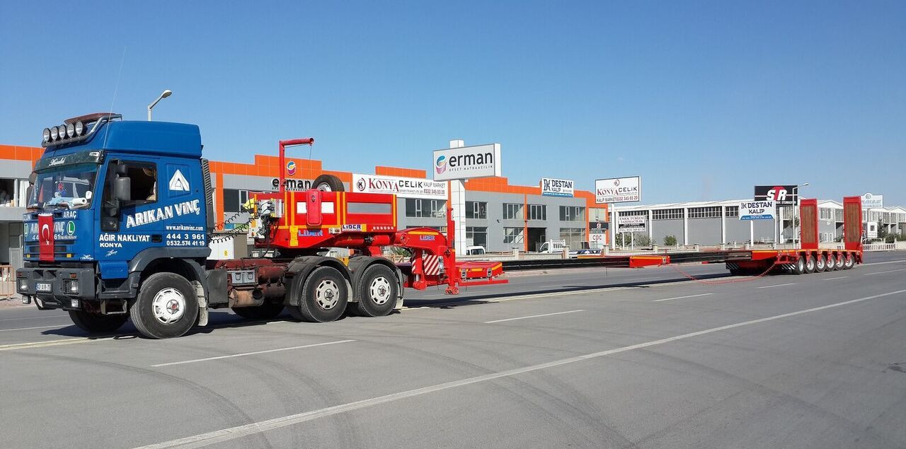 Low loader semi-trailer LIDER 2025 NEW from manufacturer READY IN STOCK: picture 15