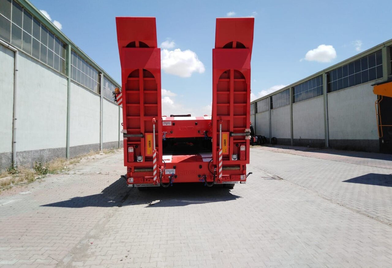 Low loader semi-trailer LIDER 2025 model 150 Tons capacity Lowbed semi trailer: picture 19