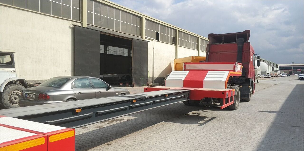Low loader semi-trailer LIDER 2025 model 150 Tons capacity Lowbed semi trailer: picture 11