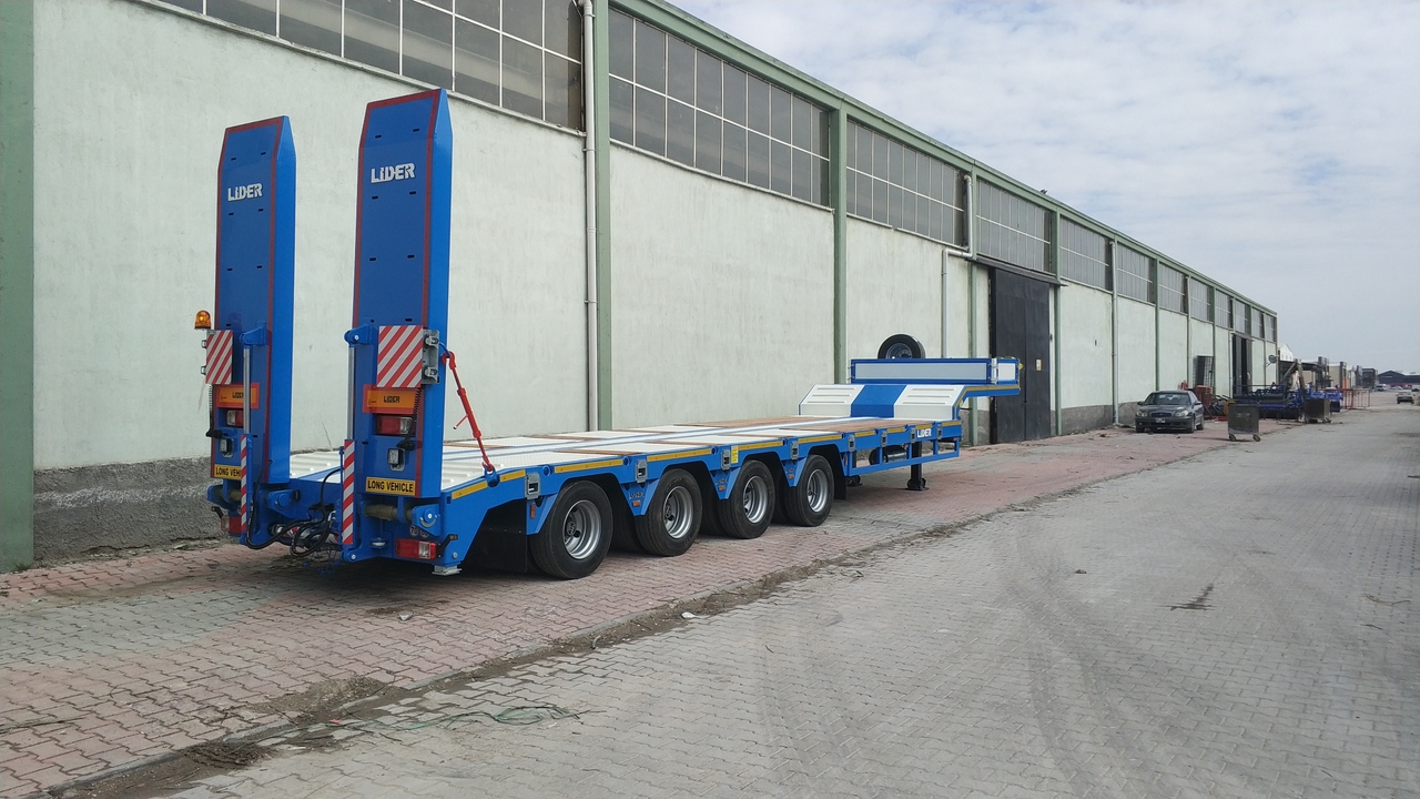 Low loader semi-trailer LIDER NEW 2025 MODELS YEAR LIDER TRAILER: picture 13