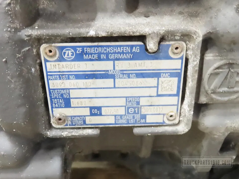 MAN 81.32004-6497 | Versnellingsbak 12TX2621TD IT3 - Gearbox for Truck: picture 4 MAN 81.32004-6497 | Versnellingsbak 12TX2621TD IT3 - Gearbox for Truck: picture 4