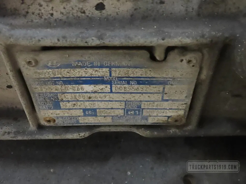 MAN 81.32004-6497 Versnellingsbak 12TX2621TD IT3 - Gearbox for Truck: picture 3 MAN 81.32004-6497 Versnellingsbak 12TX2621TD IT3 - Gearbox for Truck: picture 3