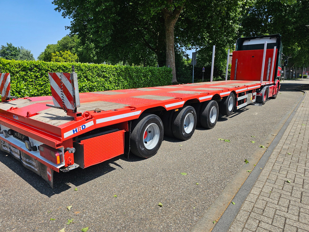HRD SPTM4N Mega Telesopic - Dropside/ Flatbed semi-trailer: picture 4 HRD SPTM4N Mega Telesopic - Dropside/ Flatbed semi-trailer: picture 4