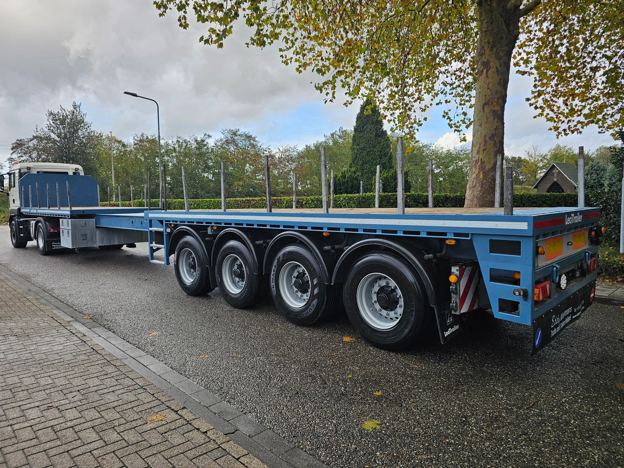 Leci Trailer P4 Long Material / Ballast Trailer - Timber semi-trailer: picture 3 Leci Trailer P4 Long Material / Ballast Trailer - Timber semi-trailer: picture 3