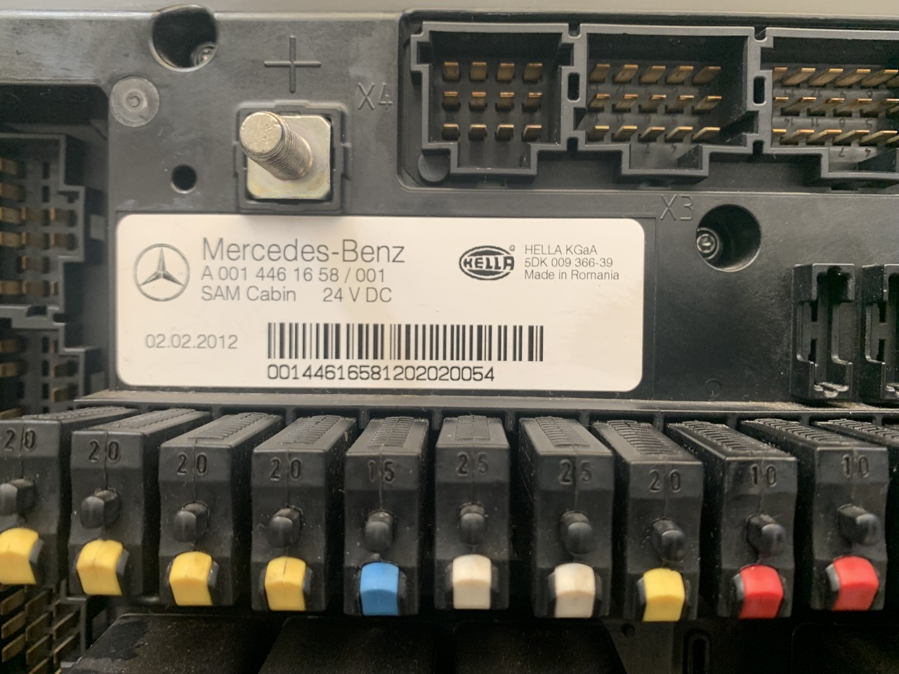ECU for Truck CONTROL UNIT SAM CABIN ACTROS MP4: picture 6