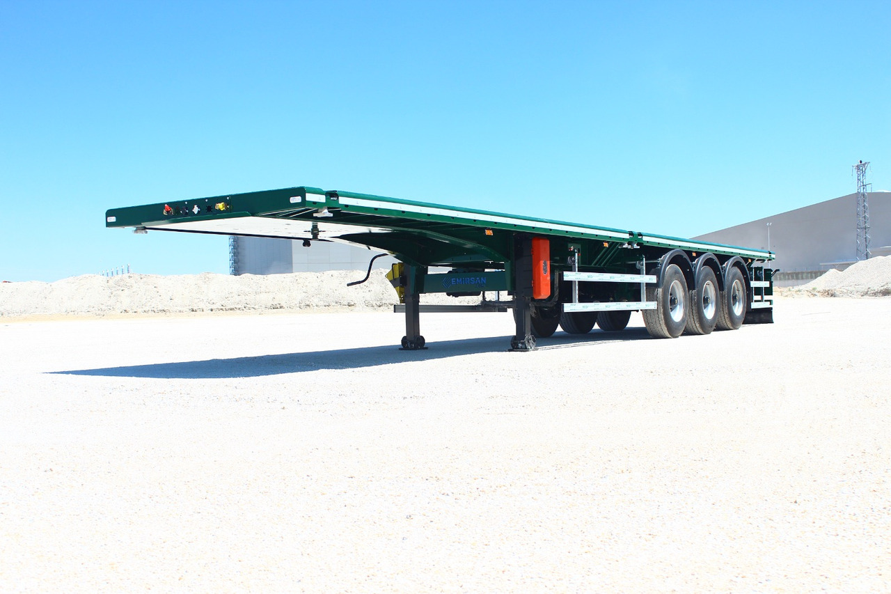 EMIRSAN Immediate Delivery From Stock 13.60 METER FLATBED - Dropside/ Flatbed semi-trailer: picture 5 EMIRSAN Immediate Delivery From Stock 13.60 METER FLATBED - Dropside/ Flatbed semi-trailer: picture 5