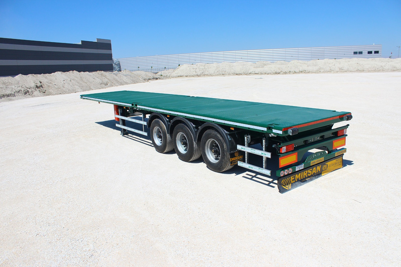 EMIRSAN Immediate Delivery From Stock 13.60 METER FLATBED - Dropside/ Flatbed semi-trailer: picture 2 EMIRSAN Immediate Delivery From Stock 13.60 METER FLATBED - Dropside/ Flatbed semi-trailer: picture 2