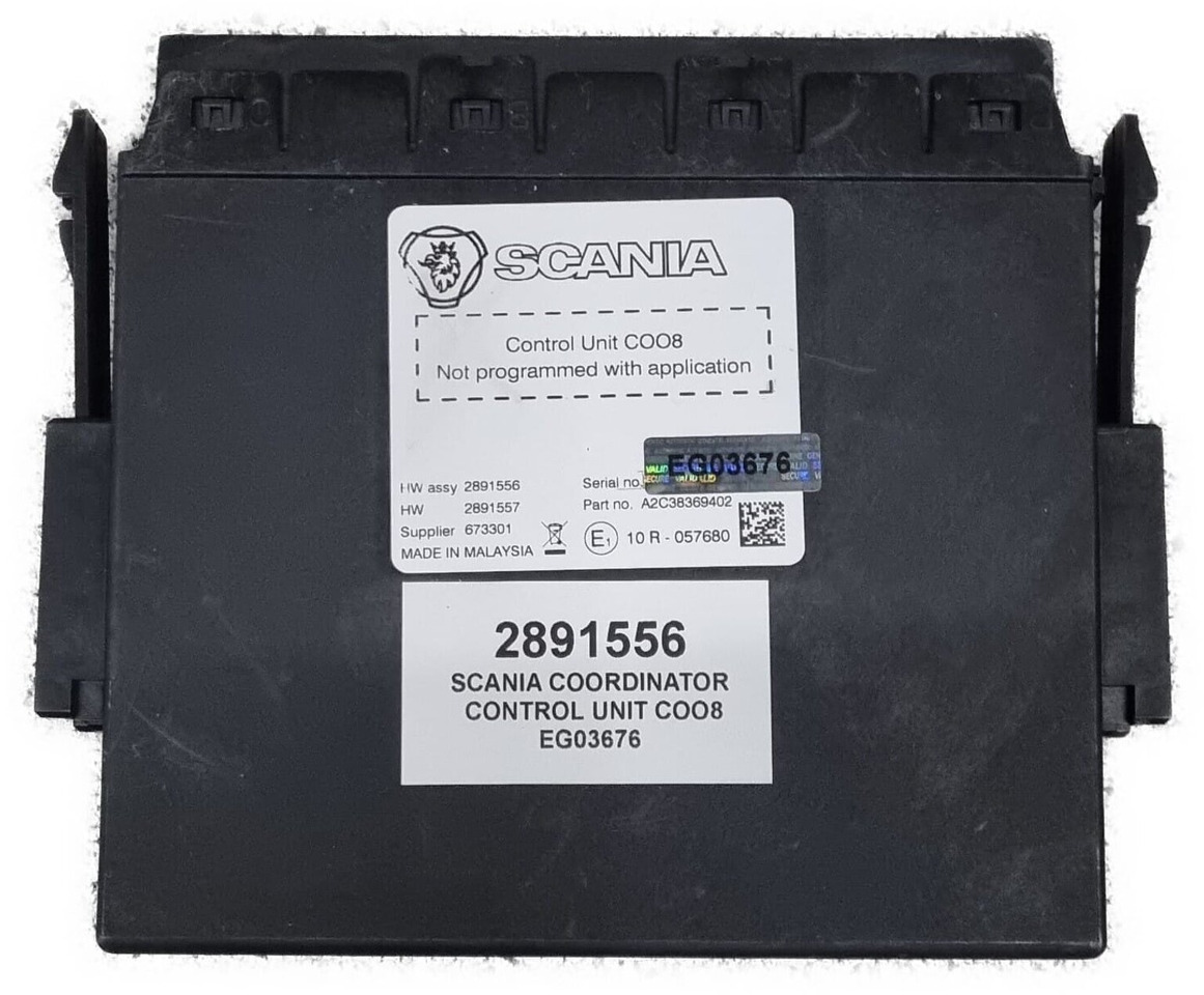SCANIA COORDINATOR CONTROL UNIT COO8 2891556 - ECU for Truck: picture 1 SCANIA COORDINATOR CONTROL UNIT COO8 2891556 - ECU for Truck: picture 1