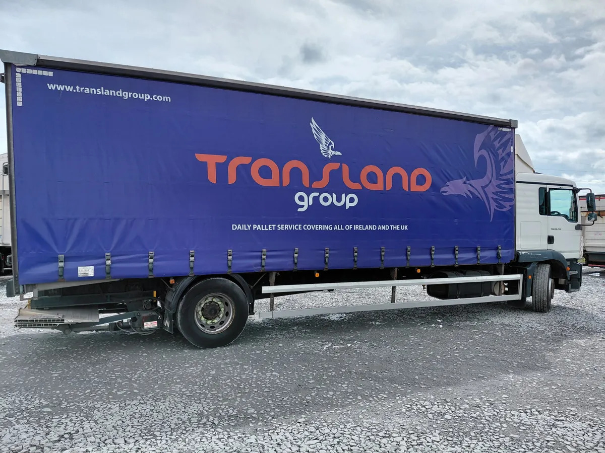 Curtainsider truck 2014 – Man TGM 18.250 2DR AUTO 4X2: picture 9