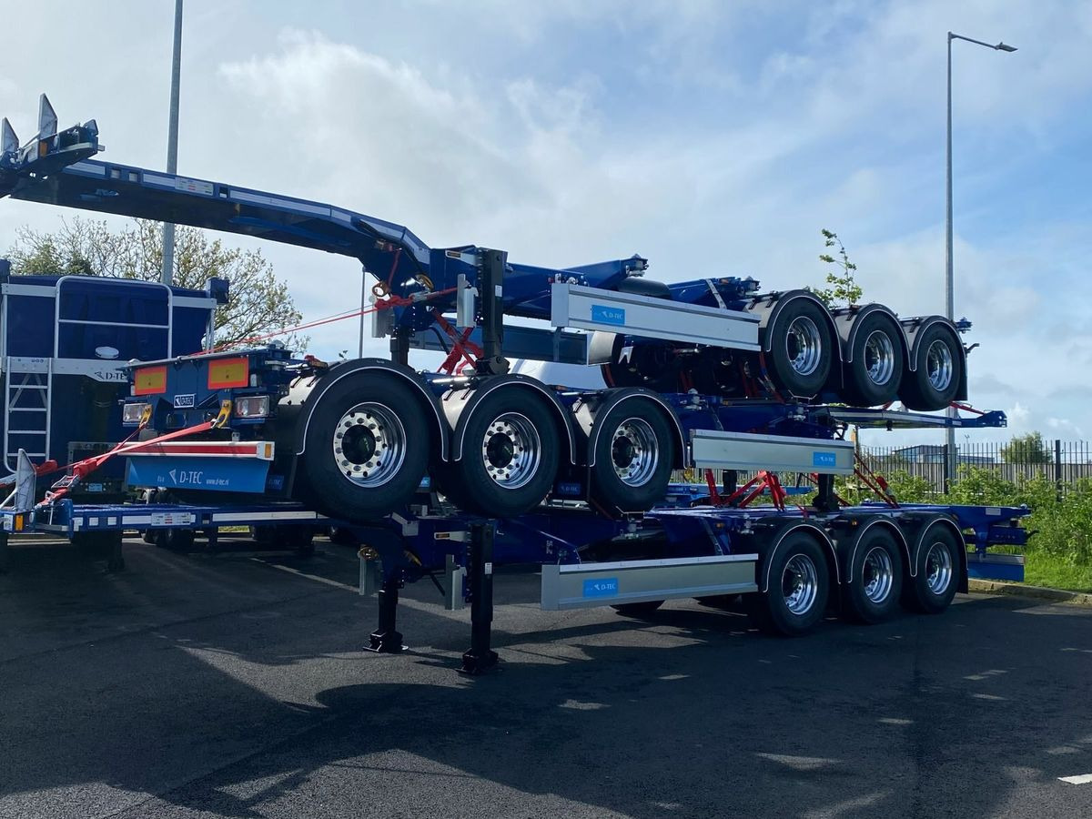 New D-TEC CONTAINER CHASSIS PM-3-SSliding - Container transporter/ Swap body trailer: picture 1 New D-TEC CONTAINER CHASSIS PM-3-SSliding - Container transporter/ Swap body trailer: picture 1