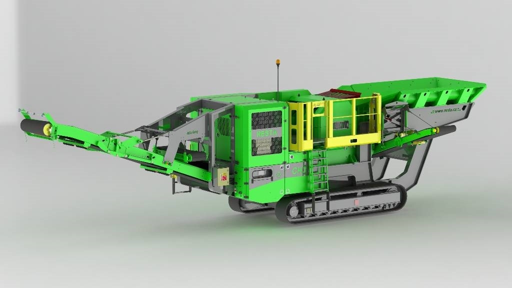 Resta CH3 1100x750 - Mobile crusher: picture 5 Resta CH3 1100x750 - Mobile crusher: picture 5