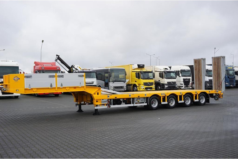 Bodex / NISKOPODWOZIOWA / 4 OSIE / NAJAZDY / 2 X OŚ SKRĘTNA / DMC 65 0 - Low loader semi-trailer: picture 3 Bodex / NISKOPODWOZIOWA / 4 OSIE / NAJAZDY / 2 X OŚ SKRĘTNA / DMC 65 0 - Low loader semi-trailer: picture 3