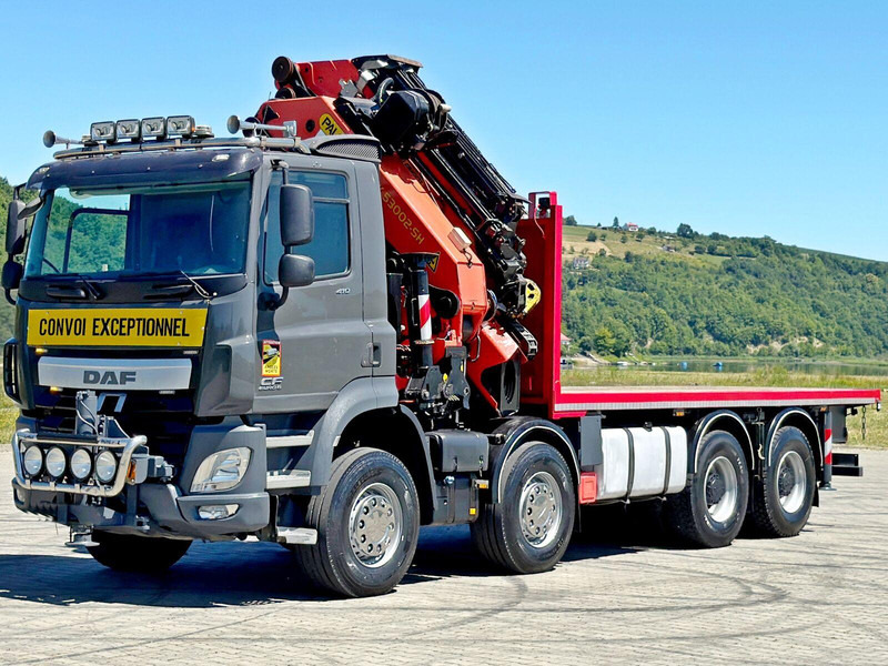 DAF CF 410 * PK 53002 - SH E/JIB PJ 125 E + FUNK*8x4 - Dropside/ Flatbed truck, Crane truck: picture 4 DAF CF 410 * PK 53002 - SH E/JIB PJ 125 E + FUNK*8x4 - Dropside/ Flatbed truck, Crane truck: picture 4