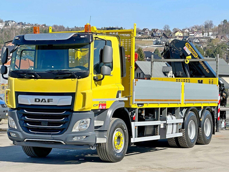 DAF CF 450 * PK 22002 - EH D + FUNK * 6x4 * TOP - Dropside/ Flatbed truck, Crane truck: picture 4 DAF CF 450 * PK 22002 - EH D + FUNK * 6x4 * TOP - Dropside/ Flatbed truck, Crane truck: picture 4