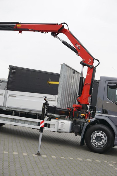 Dropside/ Flatbed truck, Crane truck DAF LF / 260 / ACC / SKRZYNIOWY + HDS / HYVA HC-183 / PILOT / ROTATO: picture 16